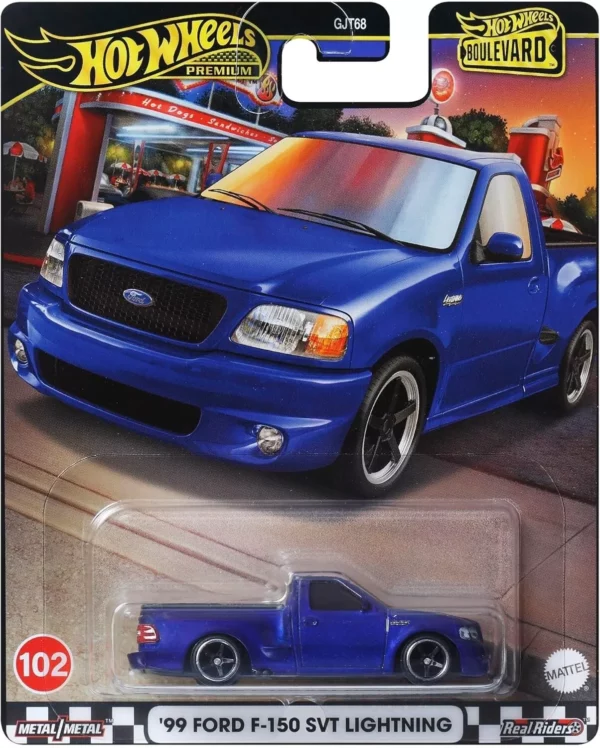 '99 Ford F-150 SVT Lightning (sötétkék)