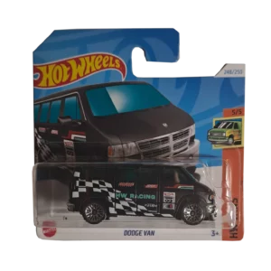 Dodge Van (fekete, rövidkártyás)