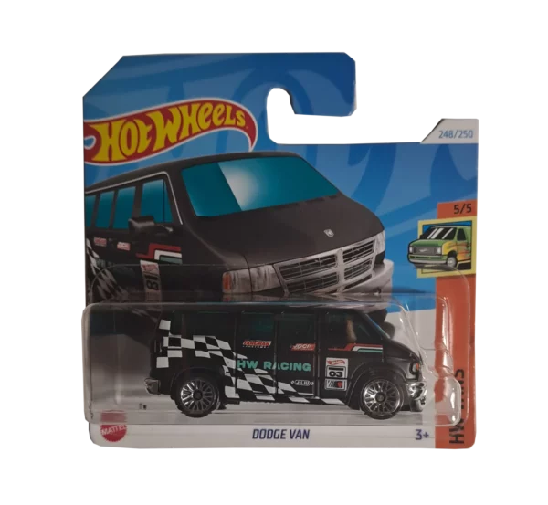 Dodge Van (fekete, rövidkártyás)