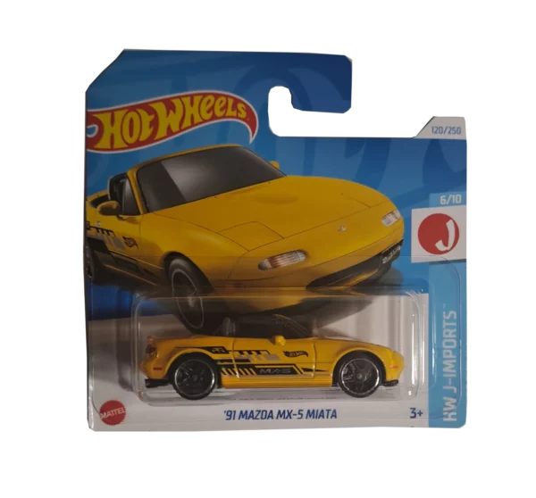 '91 Mazda MX-5 Miata (sárga, 2024)
