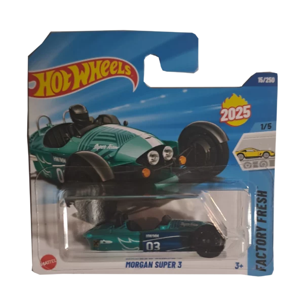 Morgan Super 3 (türkizkék)