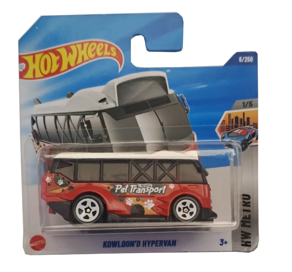 Kowloon'd Hypervan (fehér-piros)