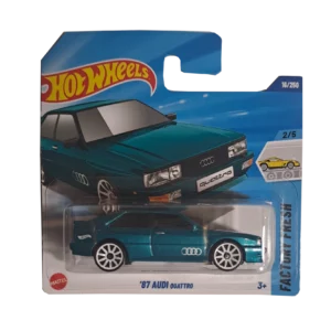 '87 Audi Quattro (türkizkék)