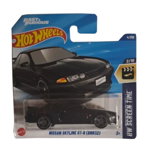 Nissan Skyline GT-R (BNR32) (fekete, rövidkártyás)
