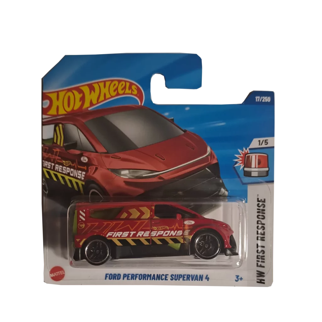 Hot Wheels Treasure Hunt Ford Performance Supervan 4 (piros)