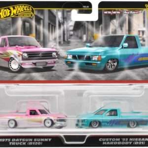 1975 Datsun Sunny Truck (B120) és Custom '93 Nissan Hardbody (D21)