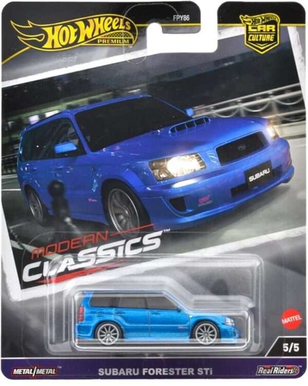 Subaru Forester STi (sötétkék)