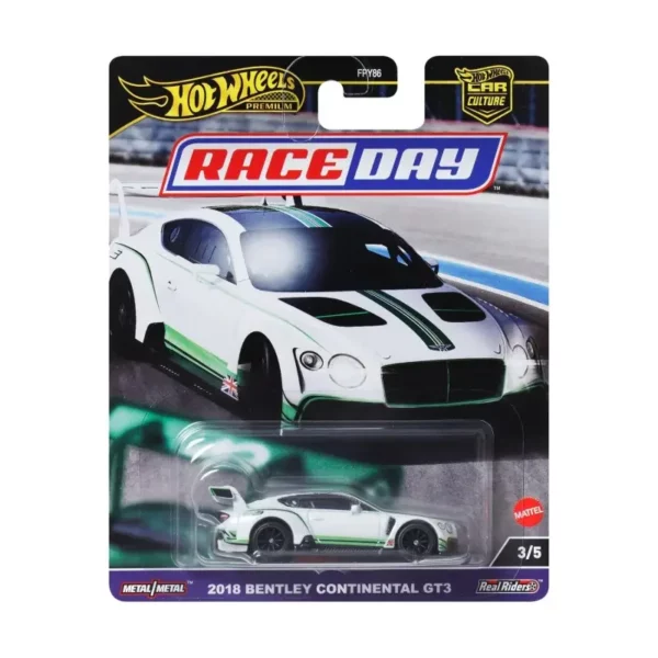 2018 Bentley Continental GT3 (fehér, Prémium)