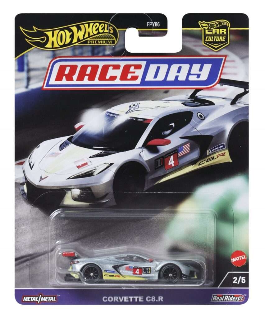 Corvette C8.R (ezüst, Prémium)