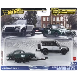Jaguar MK1 és 2023 Land Rover Defender 110