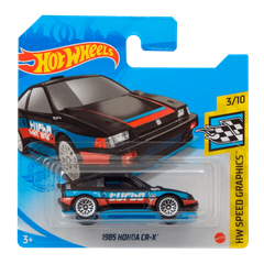 1985 Honda CR-X (fekete)