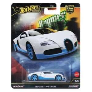 Bugatti Veyron (fehér-világoskék)