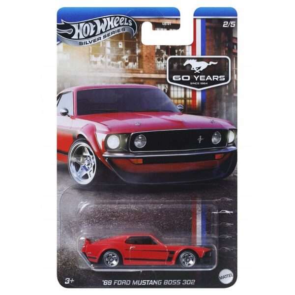 '69 Ford Mustang Boss 302 (piros)