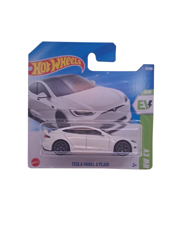 Tesla Model S Plaid (fehér)