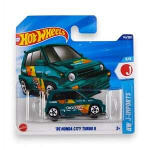 Hot Wheels Treasure Hunt '85 Honda City Turbo II (türkizzöld)