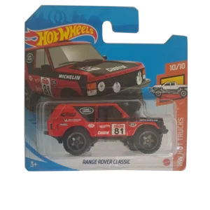 Hot Wheels Range Rover Classic (piros)