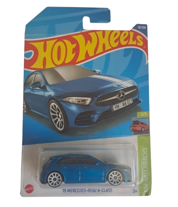 '19 Mercedes-Benz A-Class (sötétkék, hosszúkártyás)