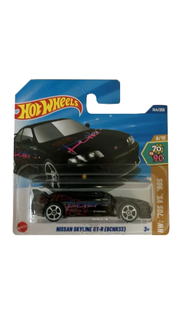 Nissan Skyline GT-R (BCNR33) (fekete)
