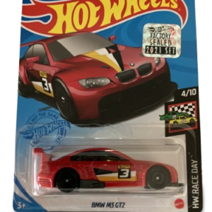 BMW M3 GT2 (piros, hosszúkártyás)