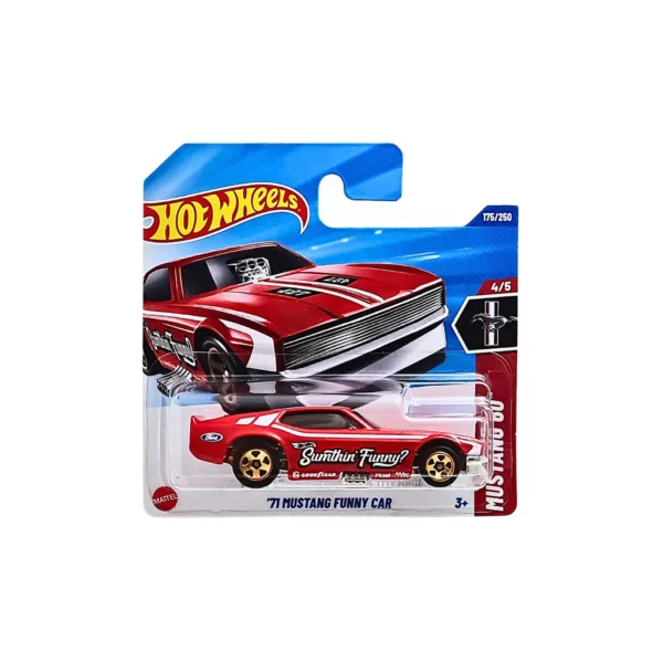 '71 Mustang Funny Car (piros)