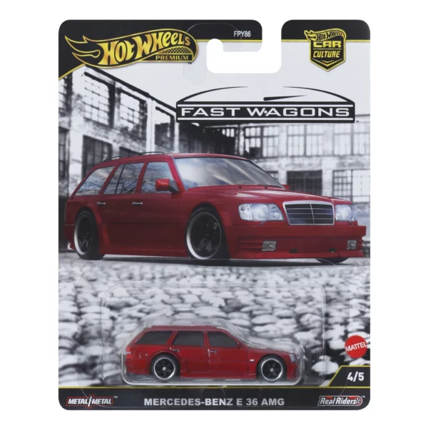 Mercedes-Benz E 36 AMG (piros)