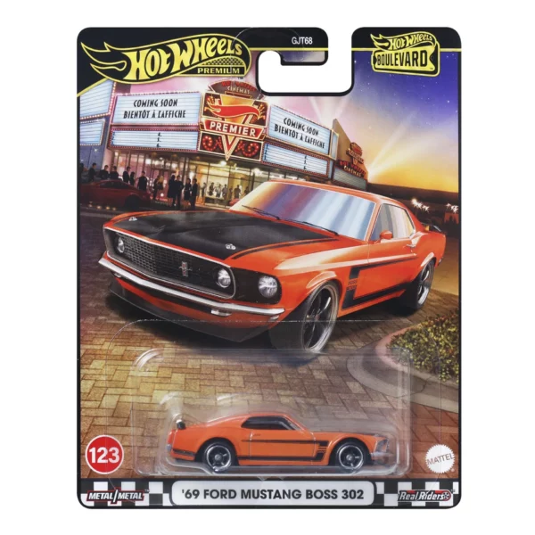 1969 Ford Mustang Boss 302 (narancssárga)