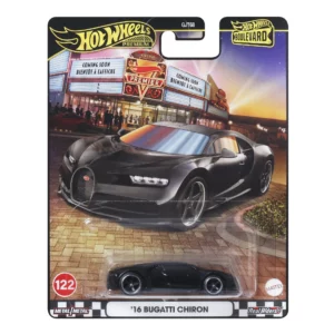 '16 Bugatti Chiron (fekete, Prémium)
