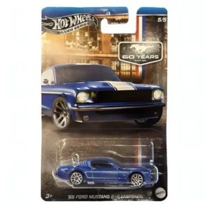 '65 Ford Mustang 2+2 Fastback (csillogó sötétkék)