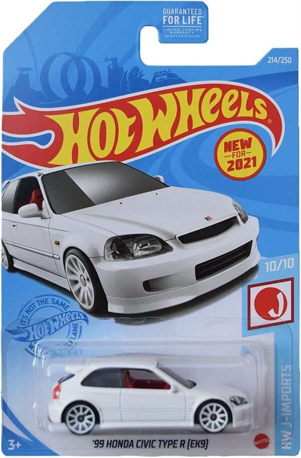 '99 Honda Civic Type R (EK9) (fehér, hosszúkártyás)