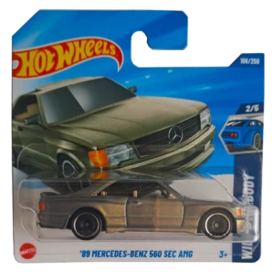 '89 Mercedes-Benz 560 Sec AMG (csillogó szürke)