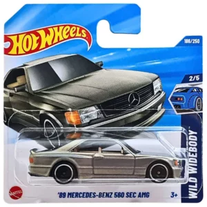 '89 Mercedes-Benz 560 Sec AMG (csillogó szürke)