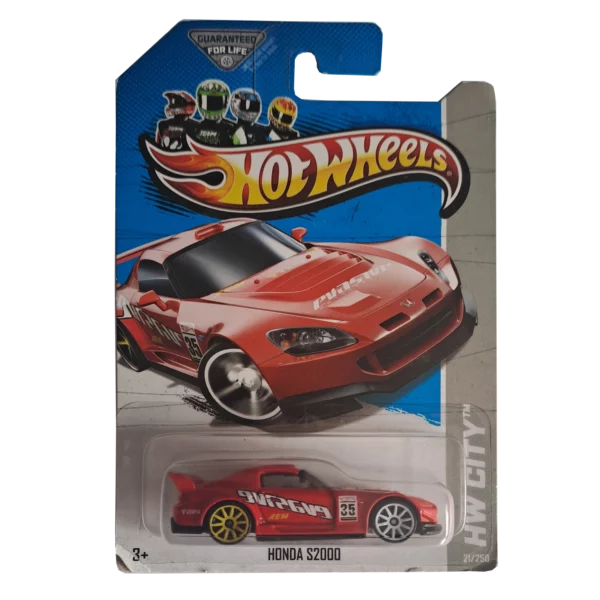Honda S2000 (piros, hosszúkártyás)