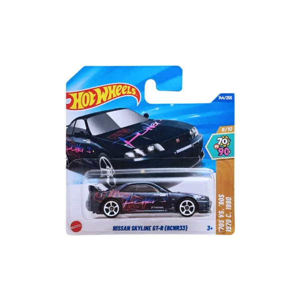 Nissan Skyline GT-R (BCNR33) (sötétkék)