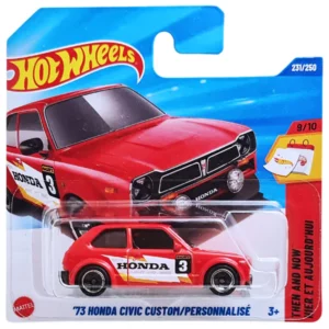 '73 Honda Civic Custom (piros)