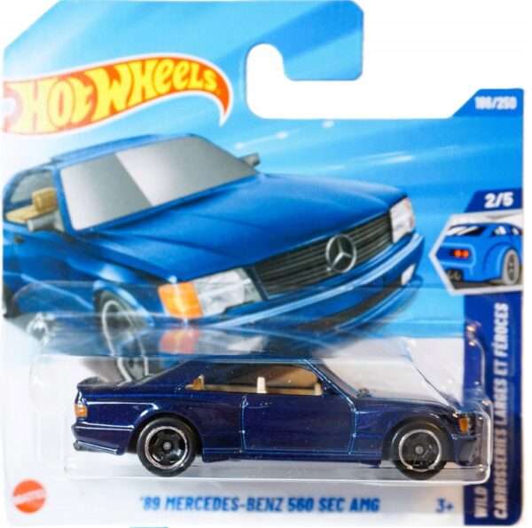 '89 Mercedes-Benz 560 SEC AMG (sötétkék)