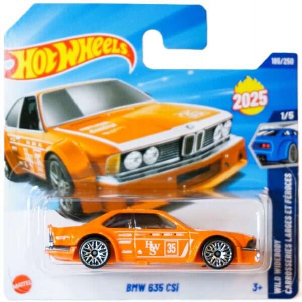 BMW 635 CSI (narancssárga)