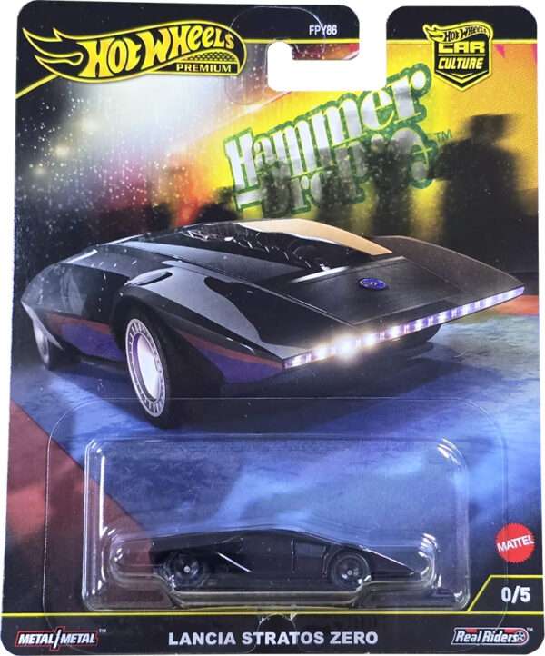 Lancia Stratos Zero (fekete, Chase)
