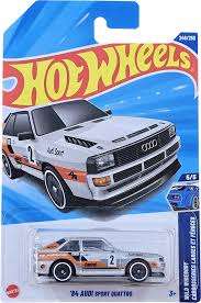Hot Wheels Treasure Hunt '84 Audi Sport Quattro (ezüst)