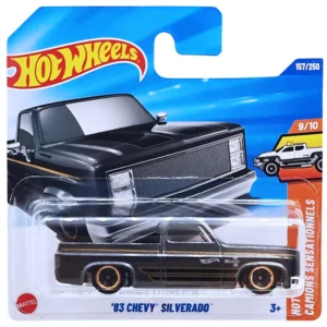 Hot Wheels '83 Chevy Silverado (grafit)