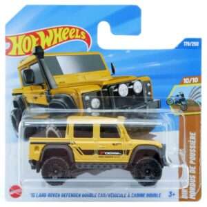 Hot Wheels '15 Land Rover Defender Double Cab (sárga)