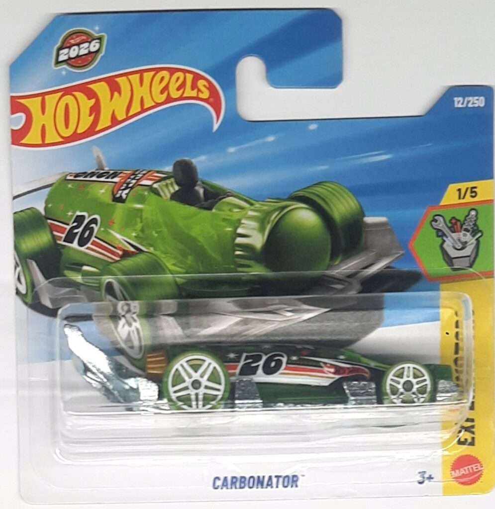 Hot Wheels Carbonator (világoszöld)