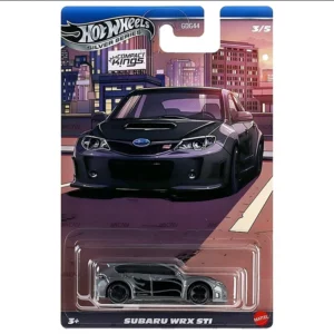 Hot Wheels Subaru WRX Sti (szürke, díszkártyás)