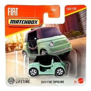 Matchbox 2024 Fiat Topolino (halványzöld)