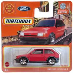 Matchbox 1983 Ford Fiesta MK2 (piros)