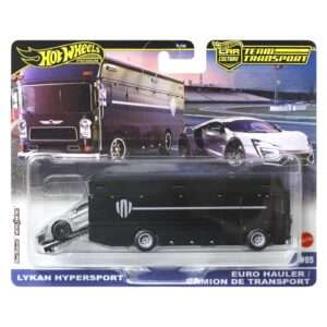 Hot Wheels Team Transport Lykan Hypersport és Euro Hauler