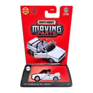Matchbox Moving Parts 1987 Volkswagen Golf MK1 Cabriolet
