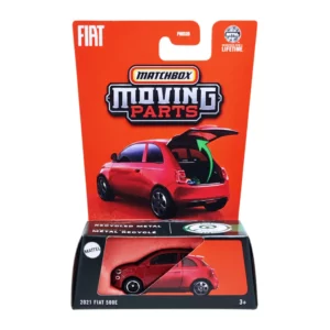 Matchbox Moving Parts 2021 Fiat 500E
