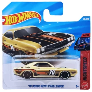 Hot Wheels '70 Dodge Hemi Challenger (arany)