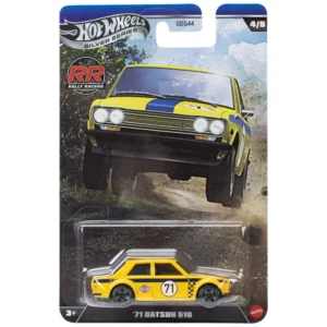 Hot Wheels '71 Datsun 510 (sárga)