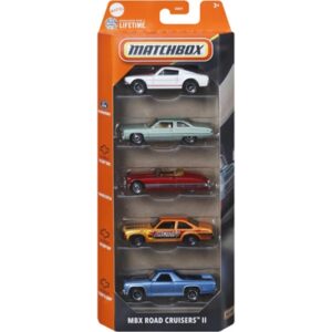 Matchbox 5 pack MBX Road Cruisers II